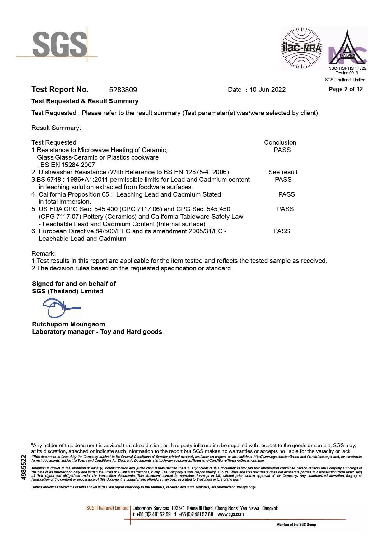 Test Report